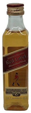 Miniatura Whisky Johnnie Walker Red Label 0.05 - Garrafinhas