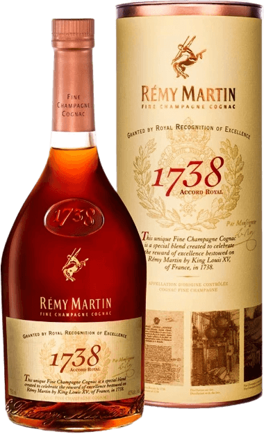 Cognac Remy Martin 1738 Accord Royal - Garrafinhas