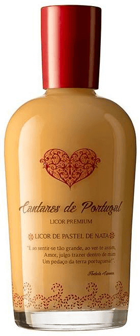 Licor Cantares De Portugal Pastel De Nata - Garrafinhas