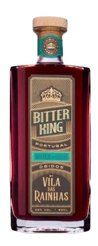 Licor Ginja Bitter King Vila Das Rainhas - Garrafinhas