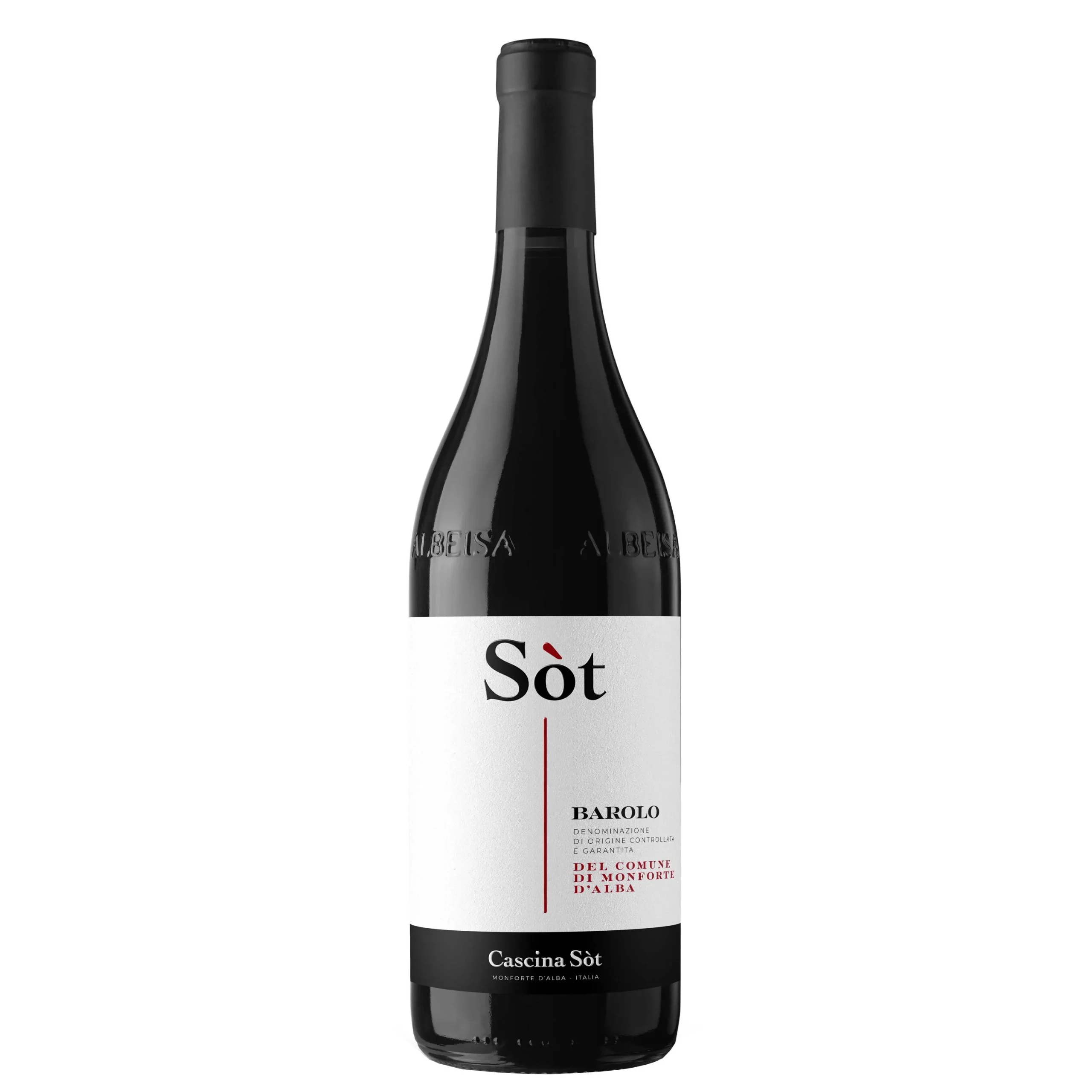 Barolo del Comune di Monforte d'Alba DOCG 2021 - Cascina Sòt