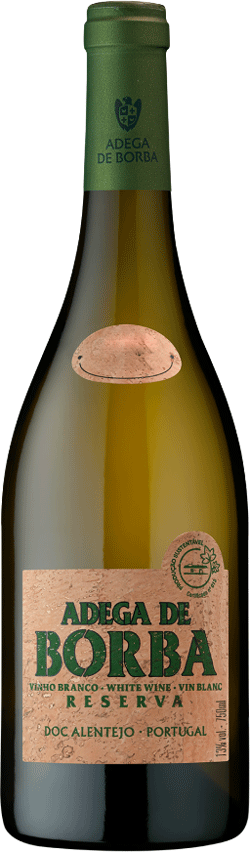 Borba Reserva Rotulo De Cortica Branco - Garrafinhas