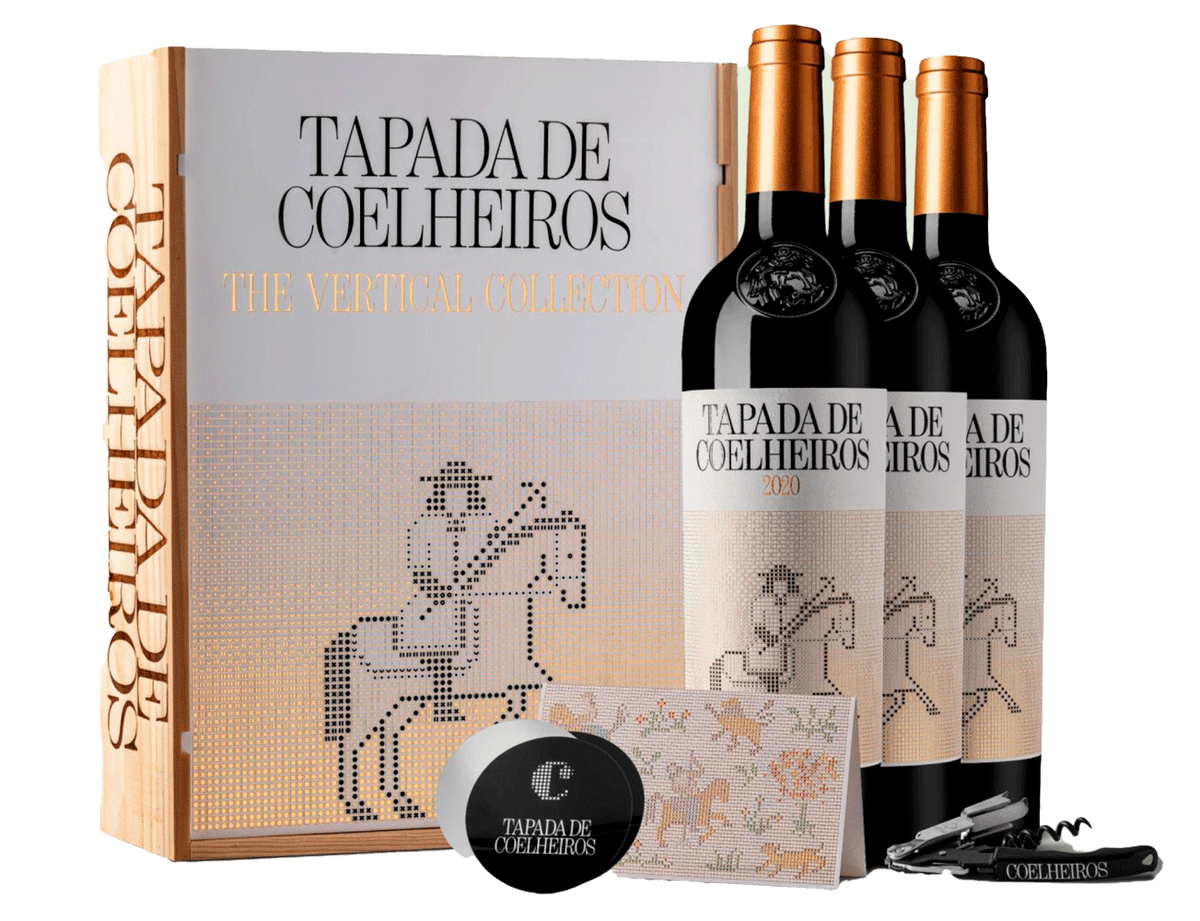 Conjunto Tapada De Coelheiros Vertical (2016/2018/2020)tinto - Garrafinhas
