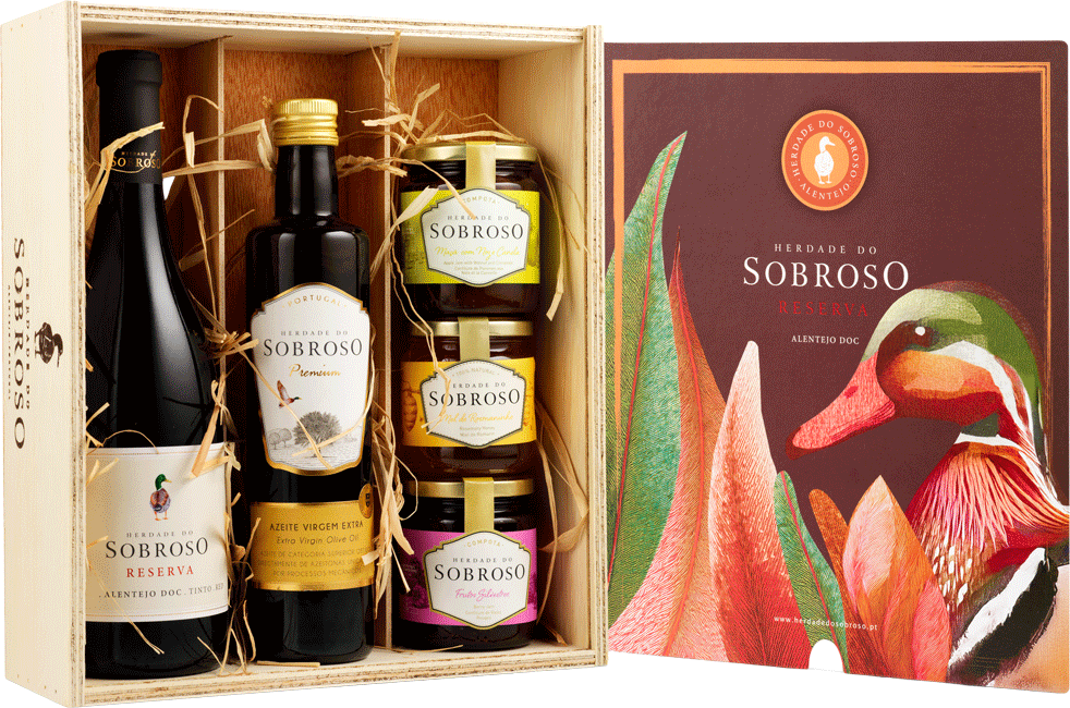 Conjunto Herdade Do Sobroso Gourmet - Garrafinhas