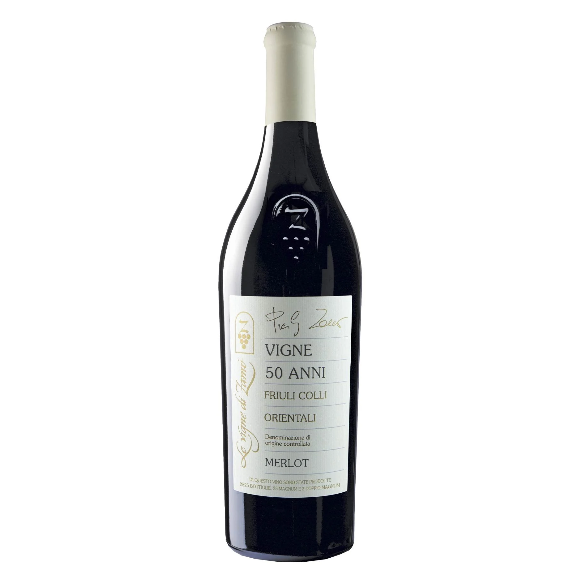 Friuli Colli Orientali Merlot DOC "Vigne Cinquant’anni" 2021 - Le Vigne di Zamò