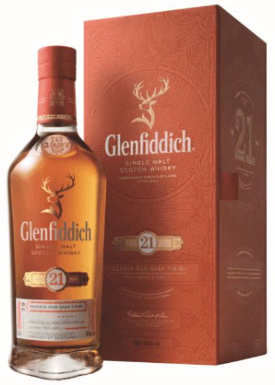 Whisky Glenfiddich 21 Anos - Garrafinhas