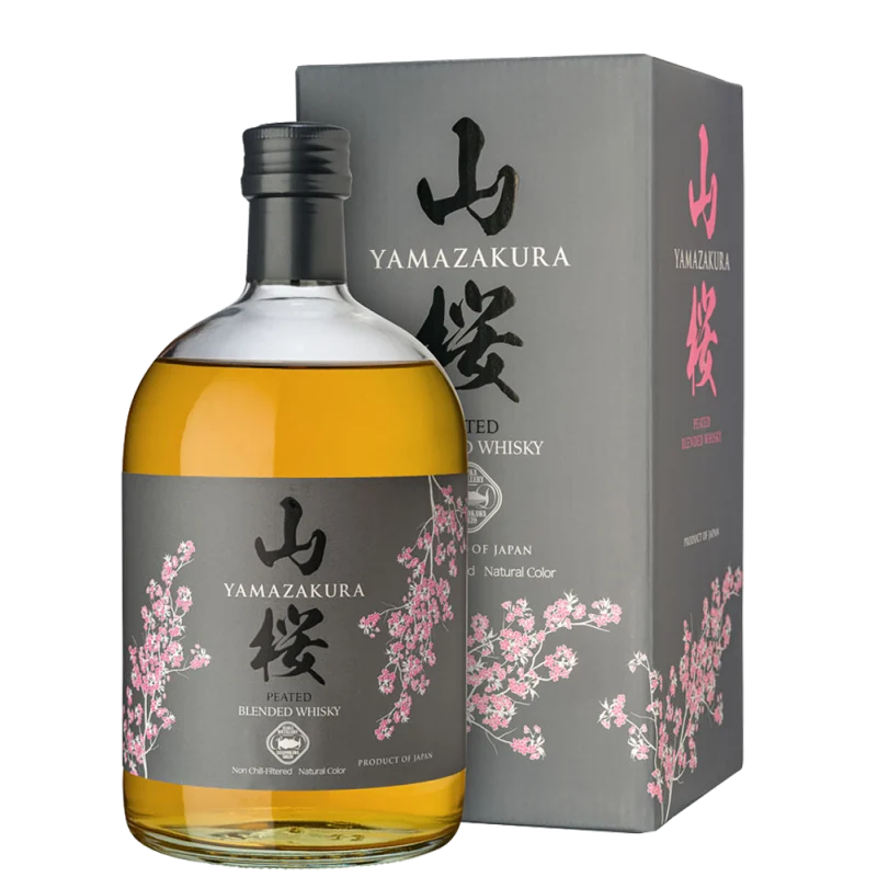 Whisky Yamazakura Peated Blended - Garrafinhas