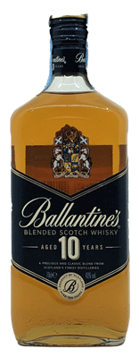 Whisky Ballantines 10 Anos - Garrafinhas