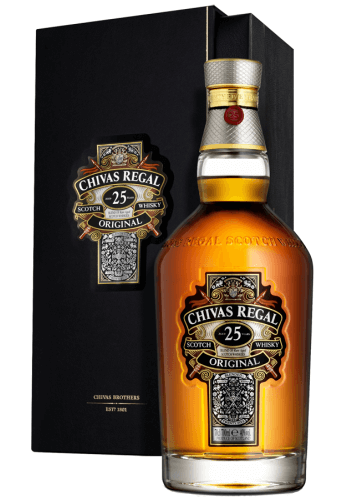 Whisky Chivas Regal 25 Anos - Garrafinhas