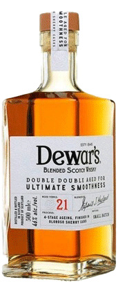 Whisky Dewar's 21 Anos - Garrafinhas