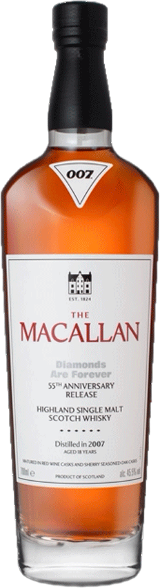 Whisky Macallan Diamonds Are Forever - Garrafinhas