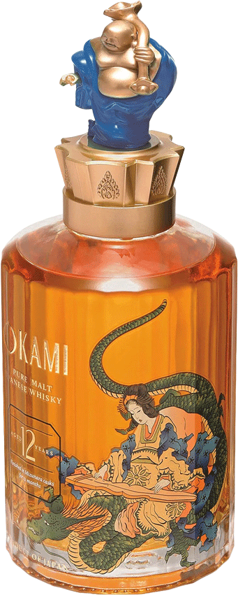 Whisky Okami Pure Malt 12 Anos - Garrafinhas
