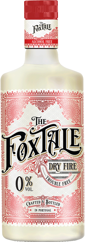 Gin Foxtale Dry Fire (sem Alcool) - Garrafinhas