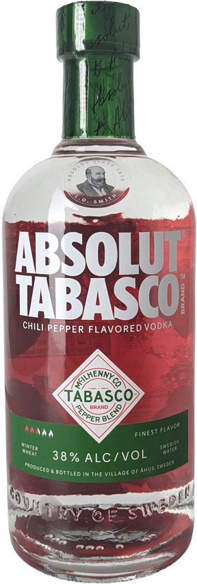 Vodka Absolut Tabasco - Garrafinhas