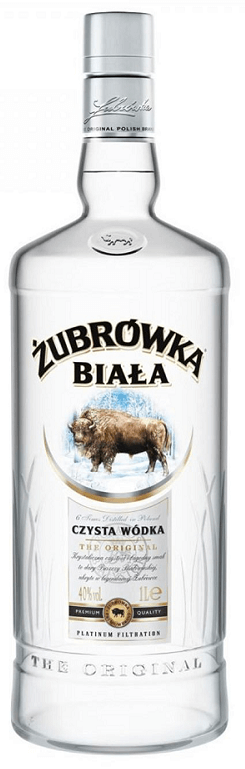 Zubrowka Biala Vodka - Garrafinhas