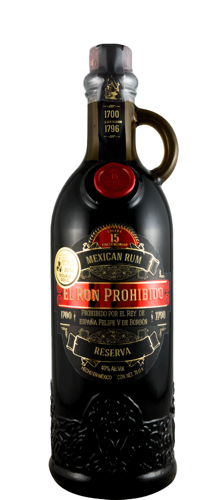 Rhum El Ron Prohibido 15 Anos - Garrafinhas