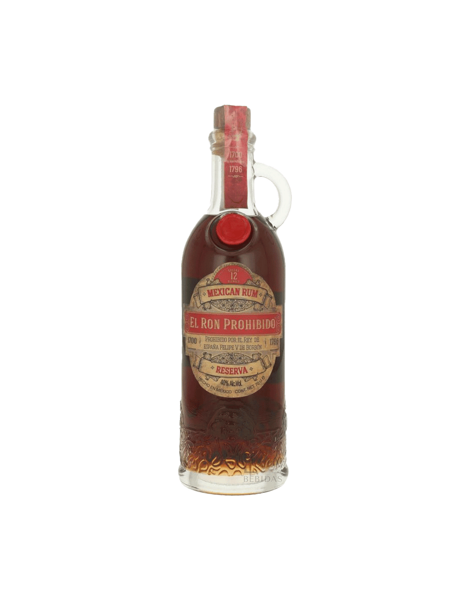 Rhum El Ron Prohibido 12 Anos - Garrafinhas
