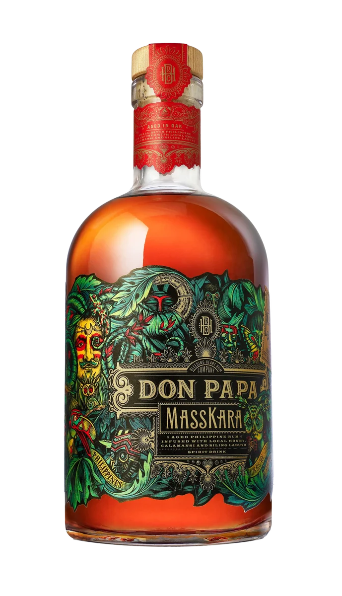 Rum Don Papa Masskara - Garrafinhas