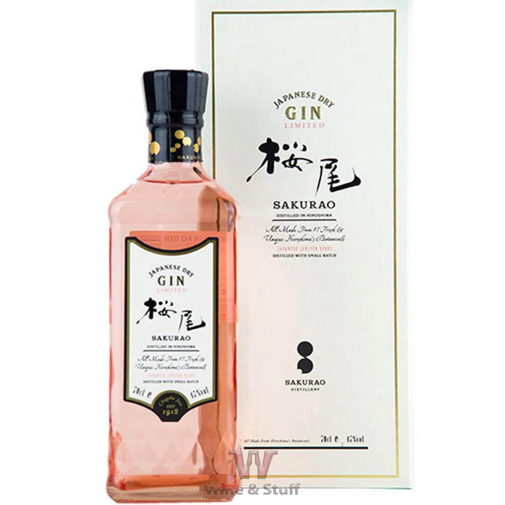 Gin Sakurao Limitd - Wine & Stuff