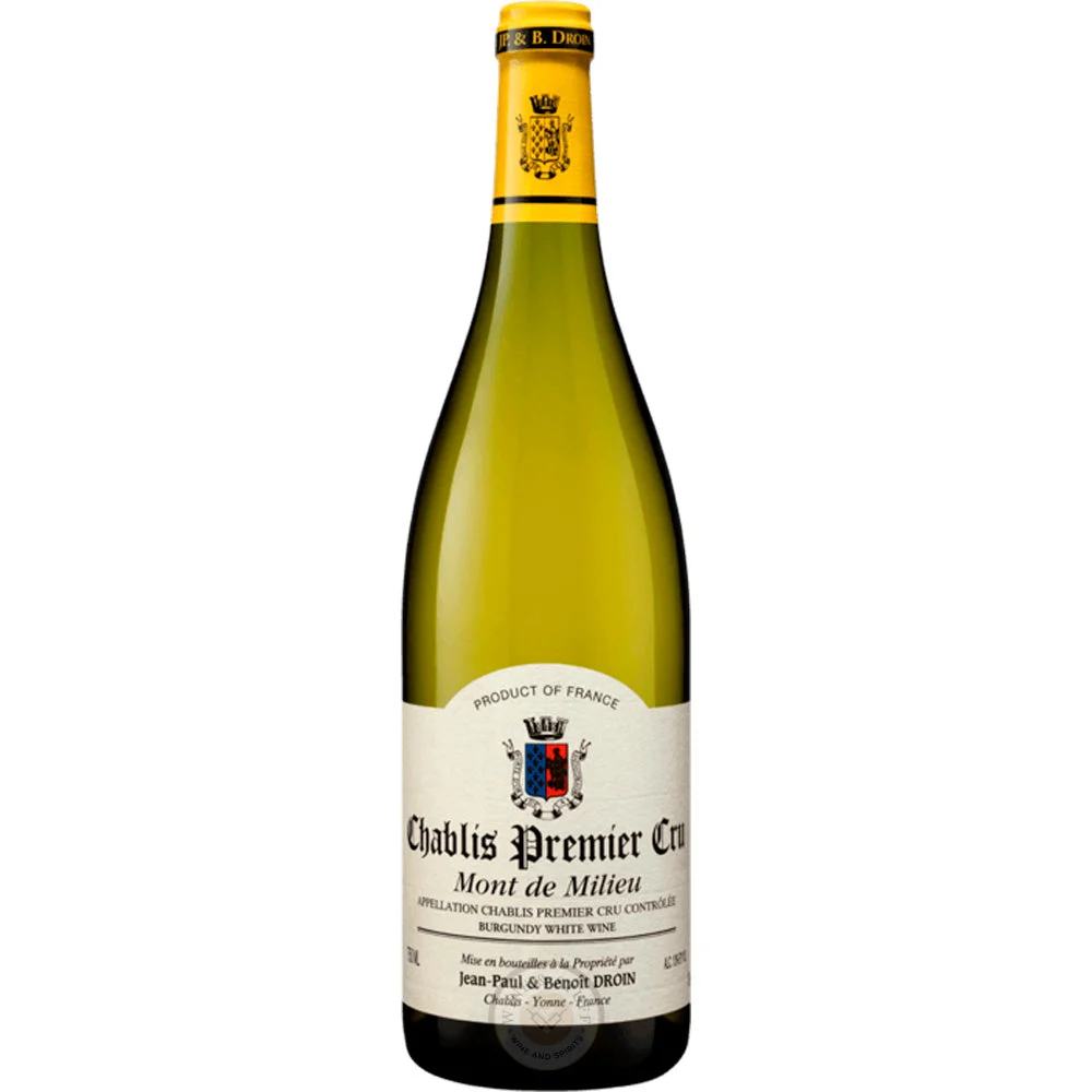 Jean-Paul & Benoit Droin Chablis Mont de Milieu 2022 Branco