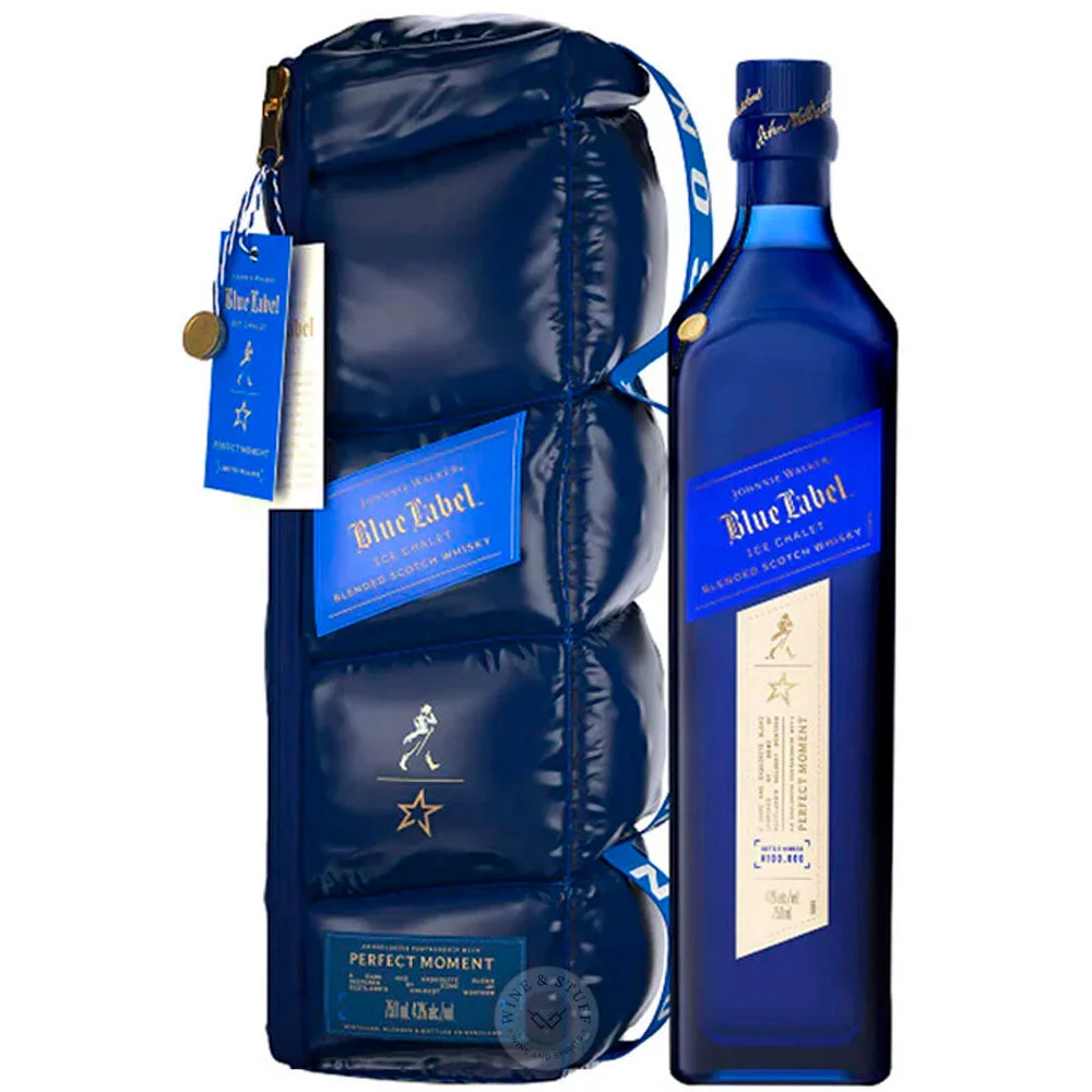 Whisky Johnnie Walker Blue Label Ice Chalet - Garrafinhas