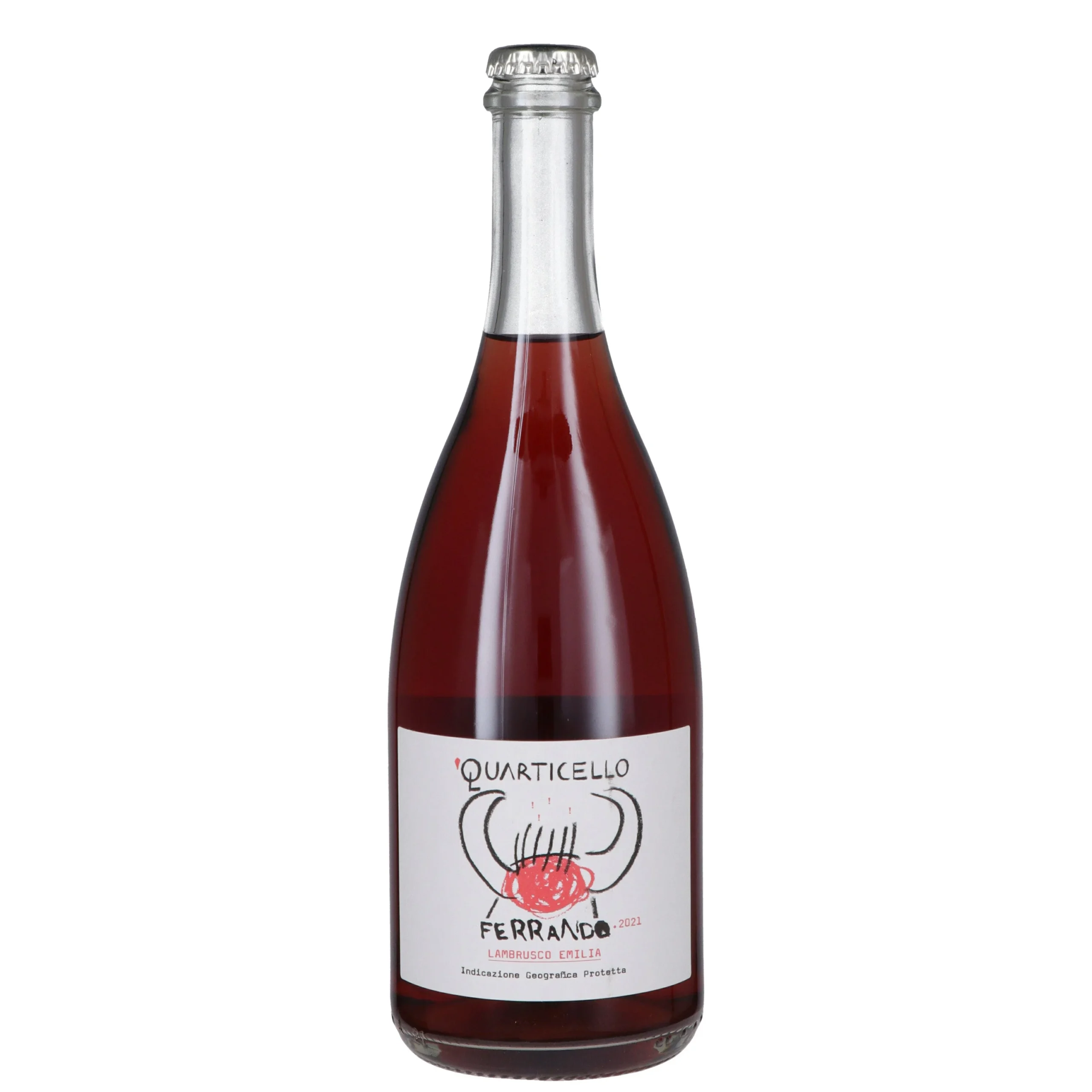 Emilia Lambrusco Frizzante IGT "Ferrando" 2025 - Quarticello