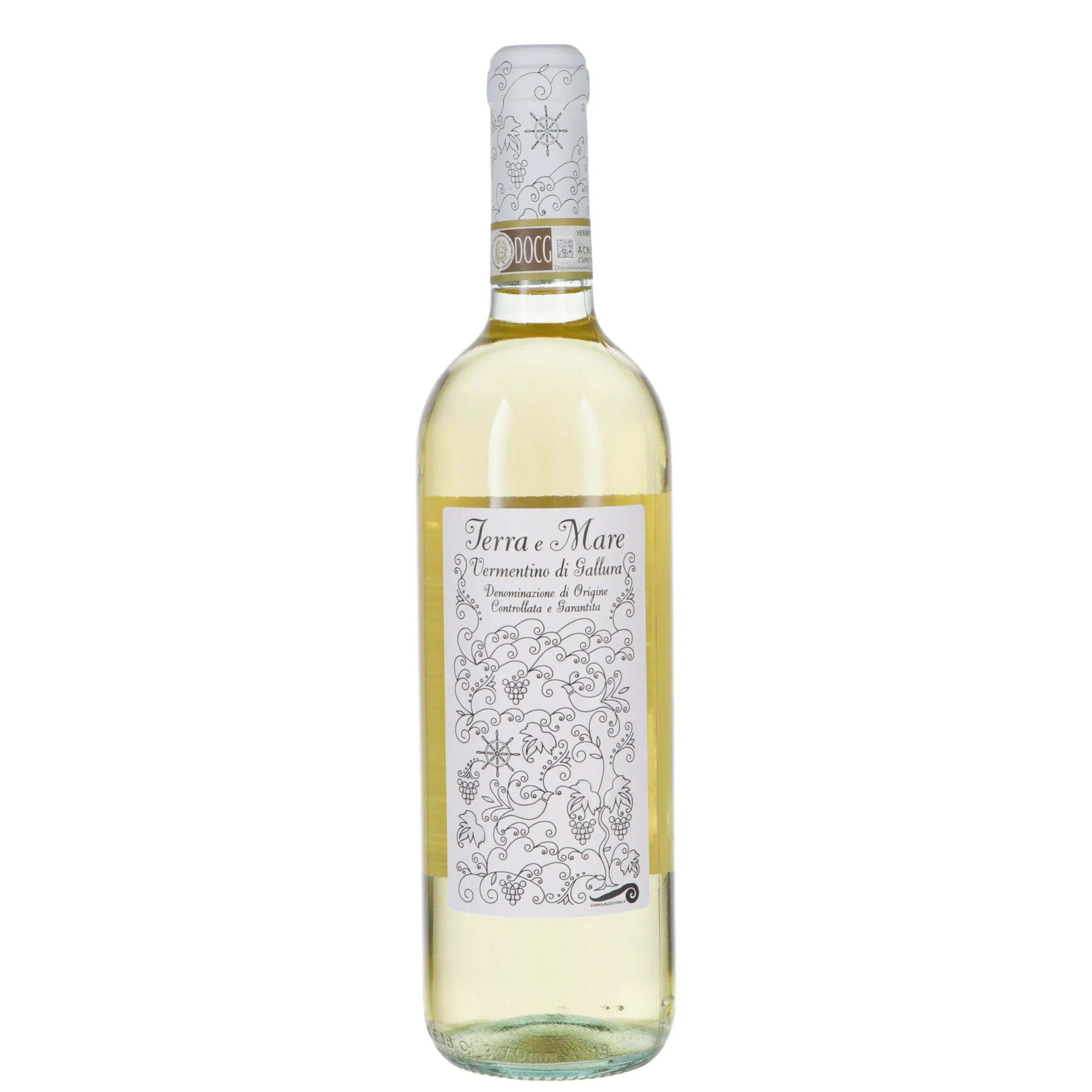 Vermentino di Gallura DOCG “Terra e Mare” 2023 - Unmaredivino, Gioacchino Sini