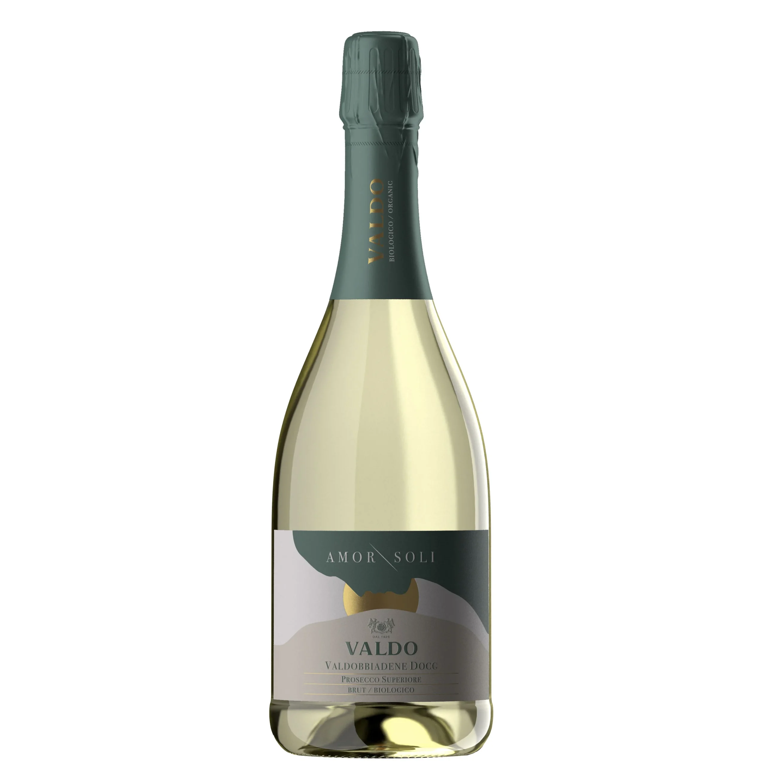 Valdobbiadene Prosecco Superiore Brut DOCG 2022 "Amor Soli" biologico - Valdo