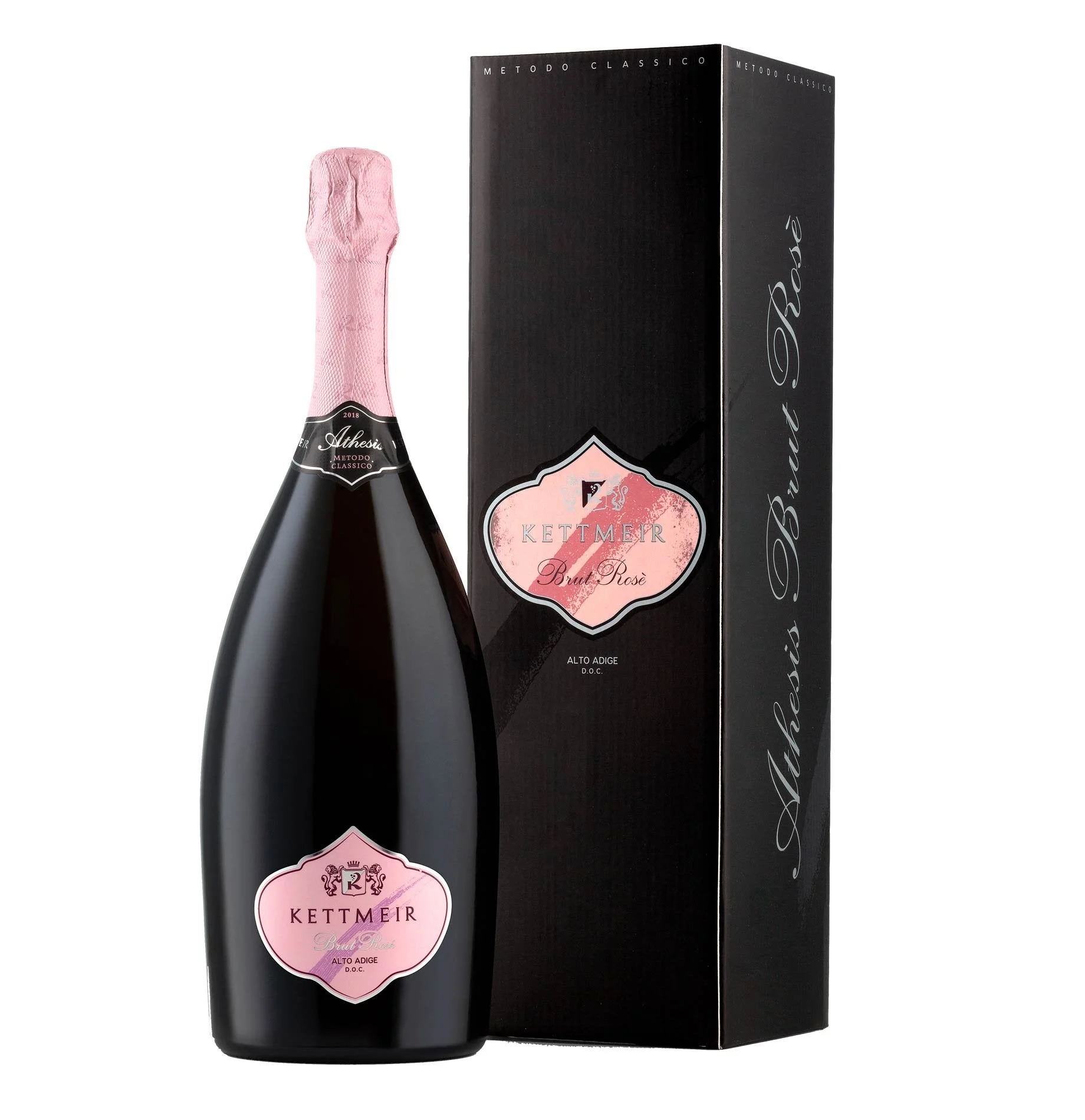 Alto Adige Spumante Brut Rosé Metodo Classico DOC “Athesis” 2021 Magnum - Kettmeir (astuccio)