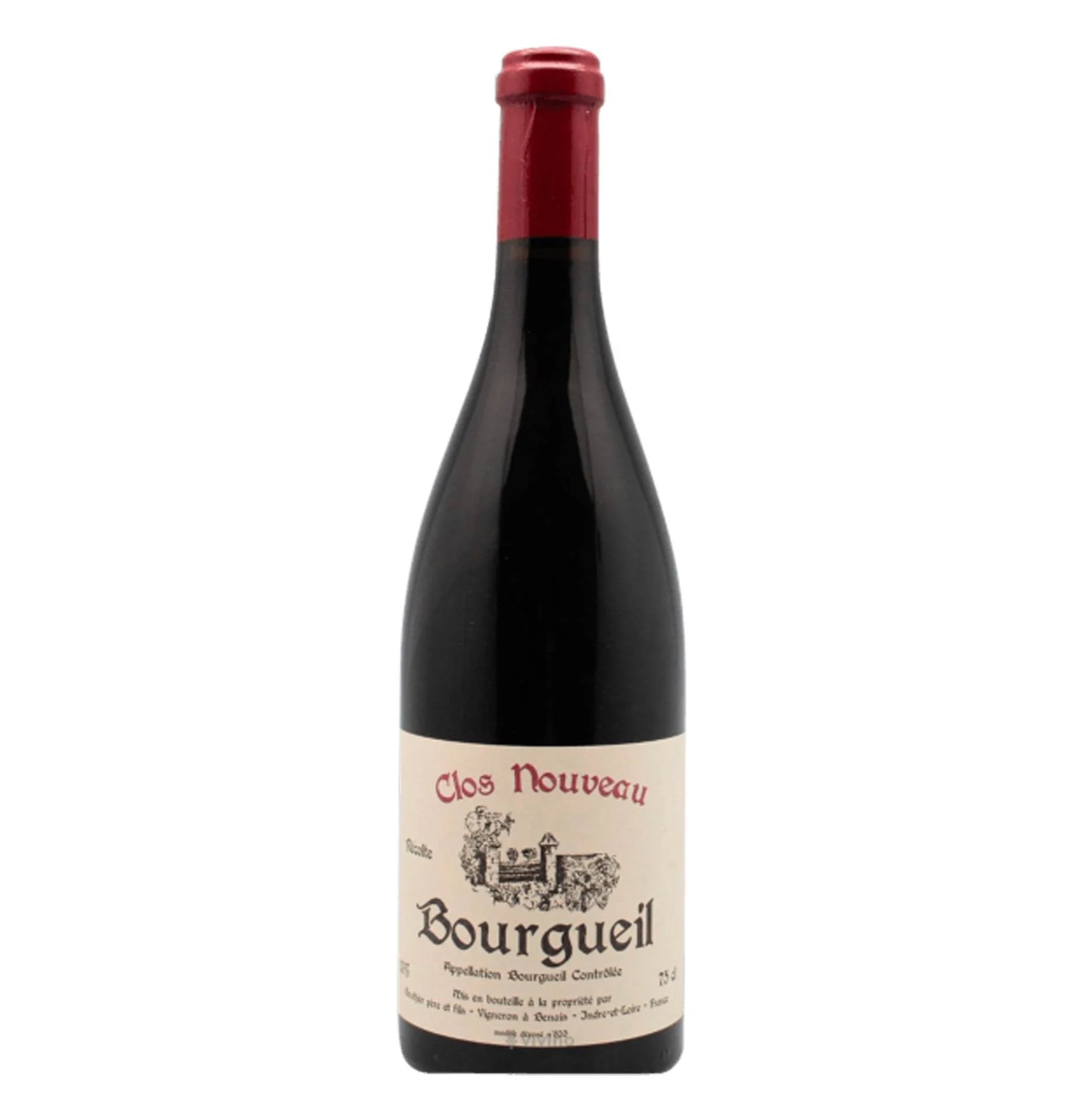 Bourgueil AOC "Clos Noveau" 2020 - Domaine du Bel-Air