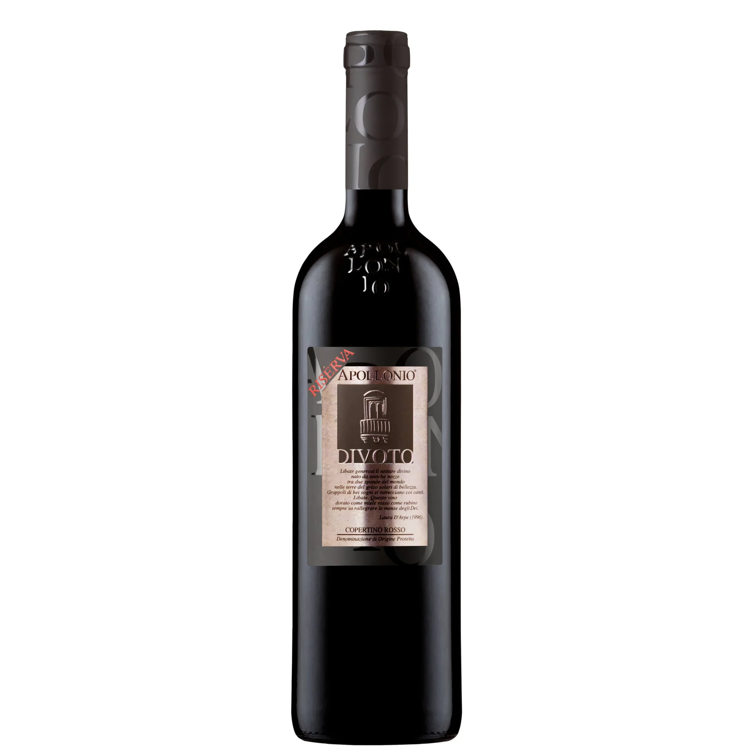 Copertino Rosso Riserva "Divoto" 2013 - Apollonio