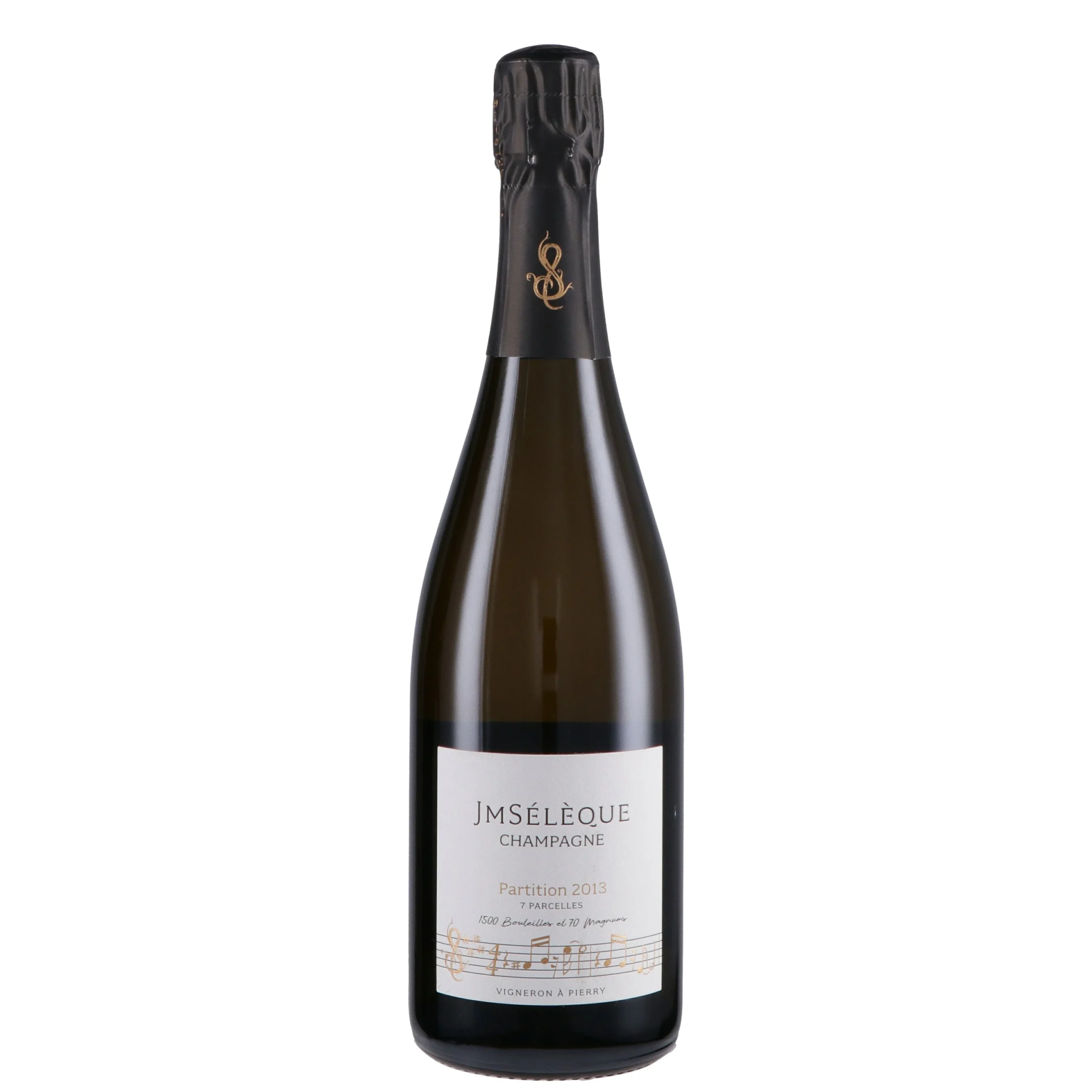 Champagne Extra Brut Cuvée Partition 2ème Lecture 2013 - J-M. Sélèque