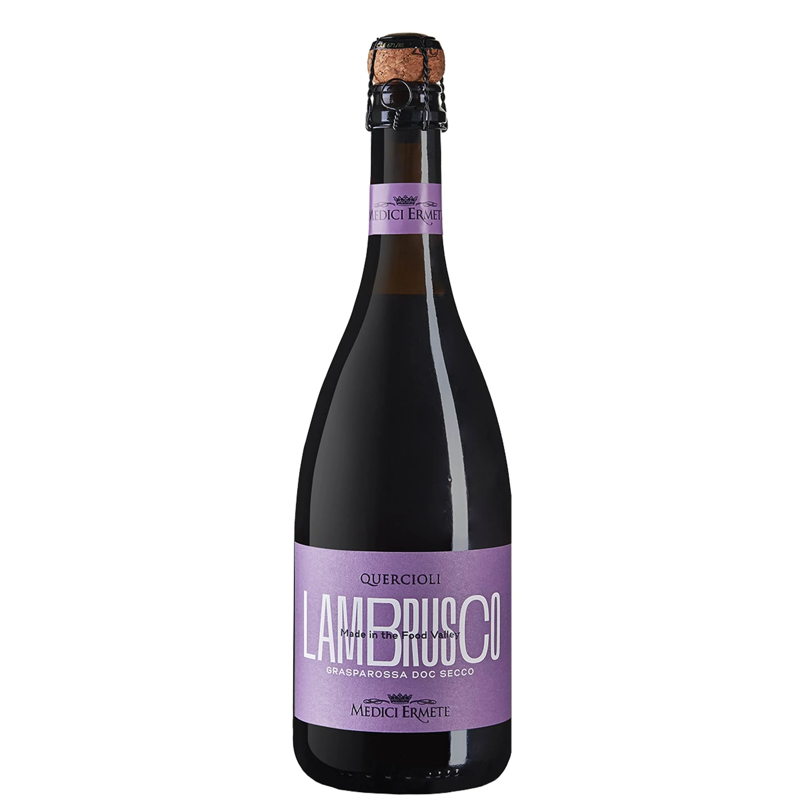 Lambrusco Grasparossa di Castelvetro Secco DOC “Quercioli” 2024 - Medici Ermete