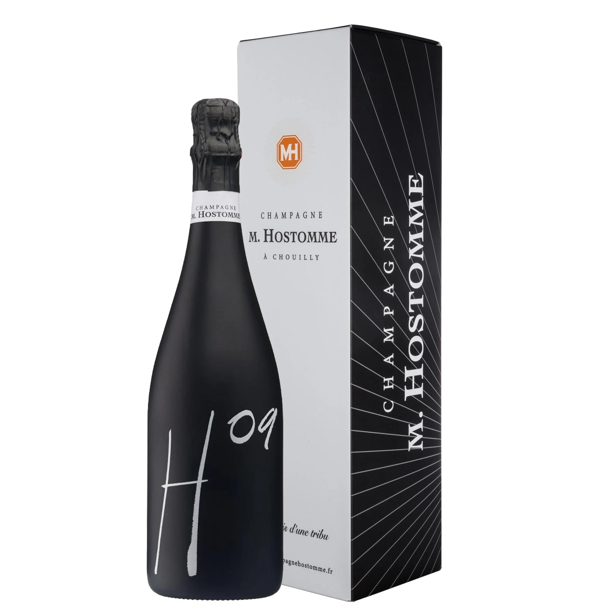 Champagne Brut Nature 1er Cru "H09" 2009 - M. Hostomme (coffret)