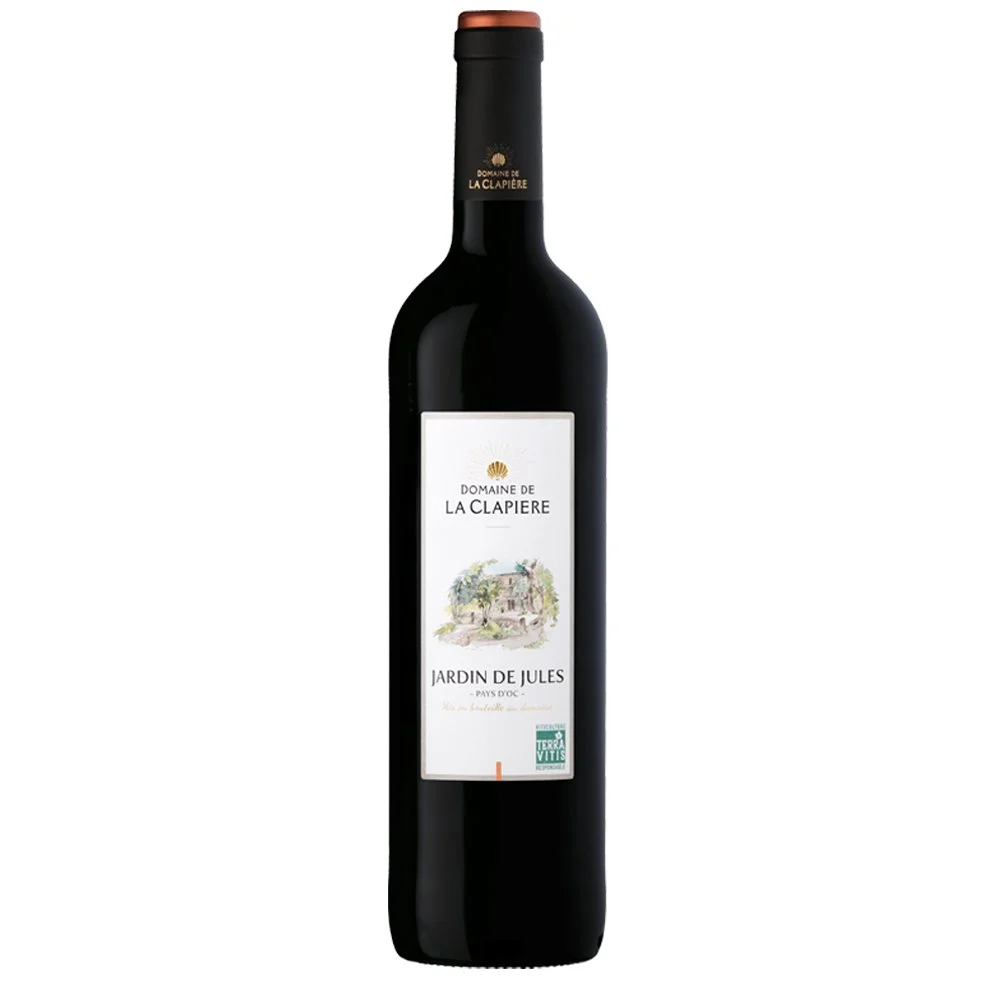 Pays d'Oc Rouge IGP “Jardin de Jules” 2023 - Domaine de la Clapière