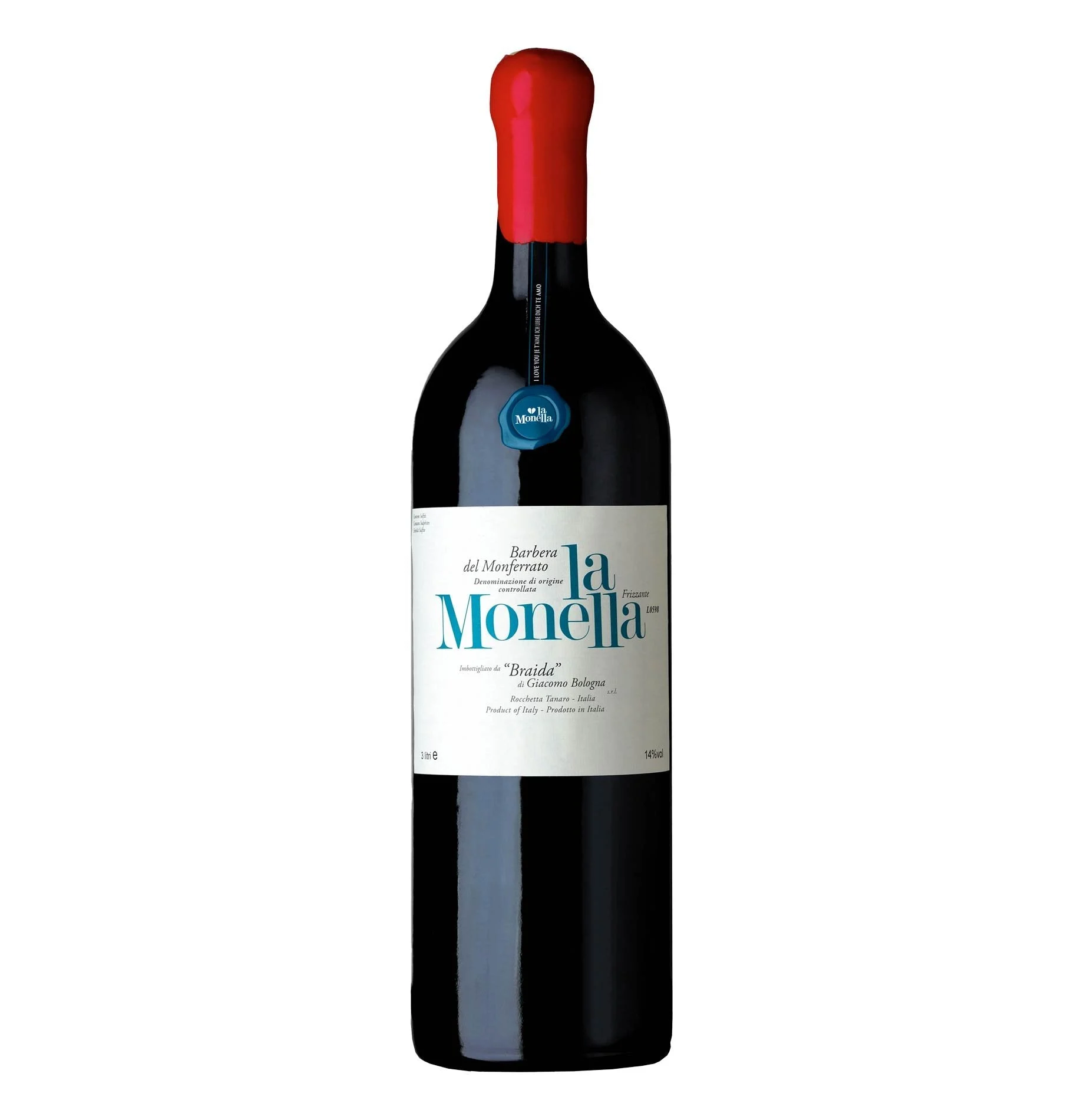 Barbera del Monferrato Frizzante DOC “La Monella” 2025 Jéroboam - Braida di Giacomo Bologna