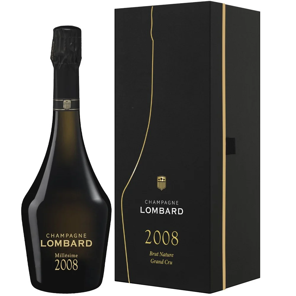 Champagne Brut Nature Millésimé 2008 - Lombard (astuccio)