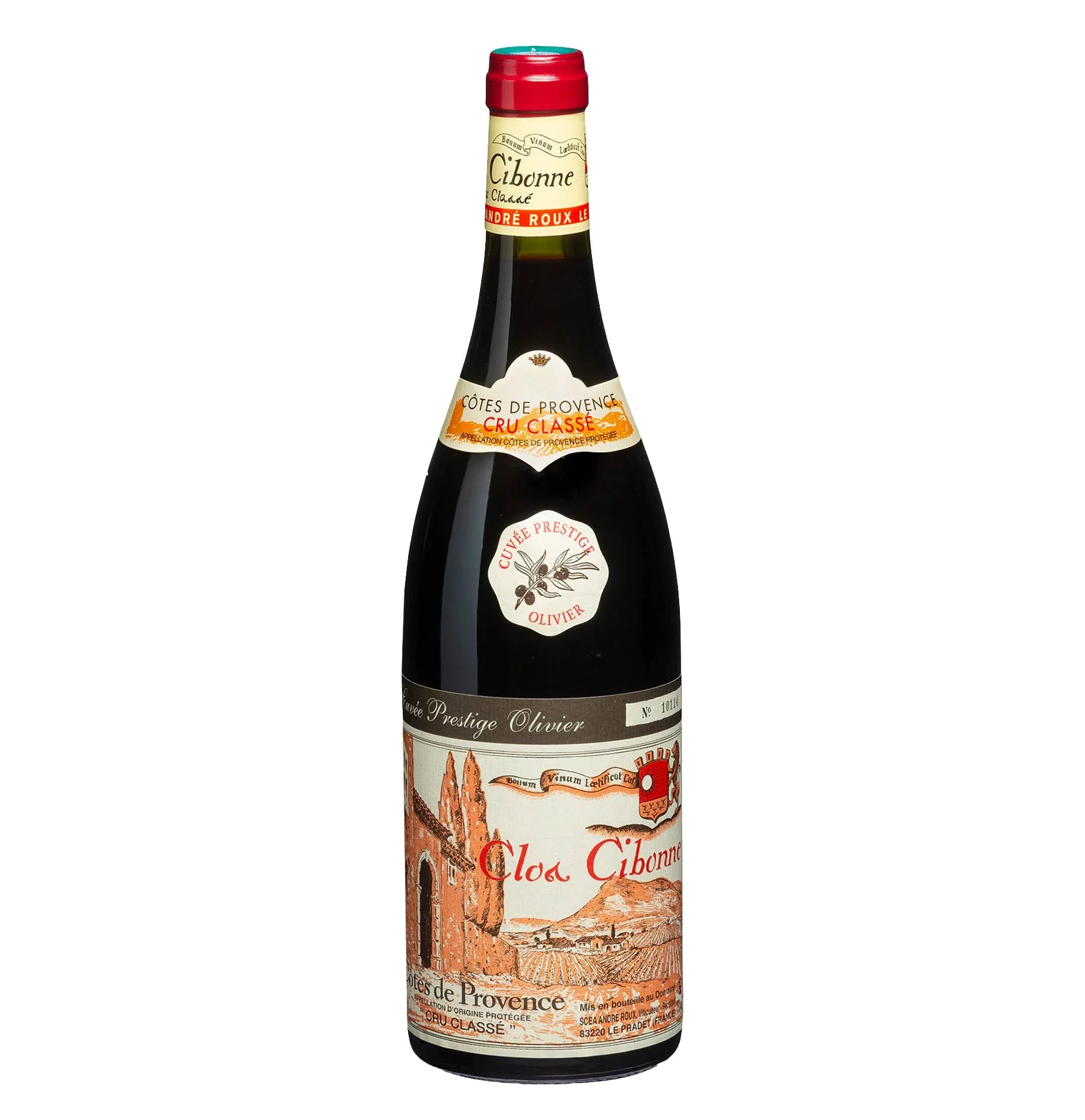 Côtes de Provence Rouge Cru Classé AOC “Prestige Olivier” 2024 - Clos Cibonne