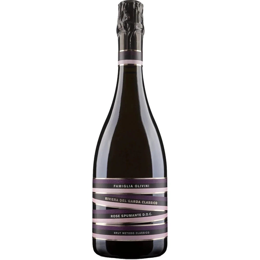 Riviera del Garda Classico DOC Spumante Brut Rosé 2022 - Famiglia Olivini