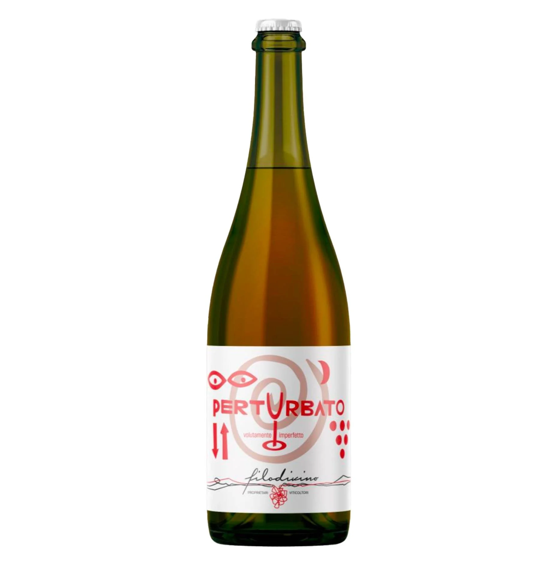 Marche Bianco Frizzante IGT "Perturbato" 2023 - Filodivino (tappo a corona)