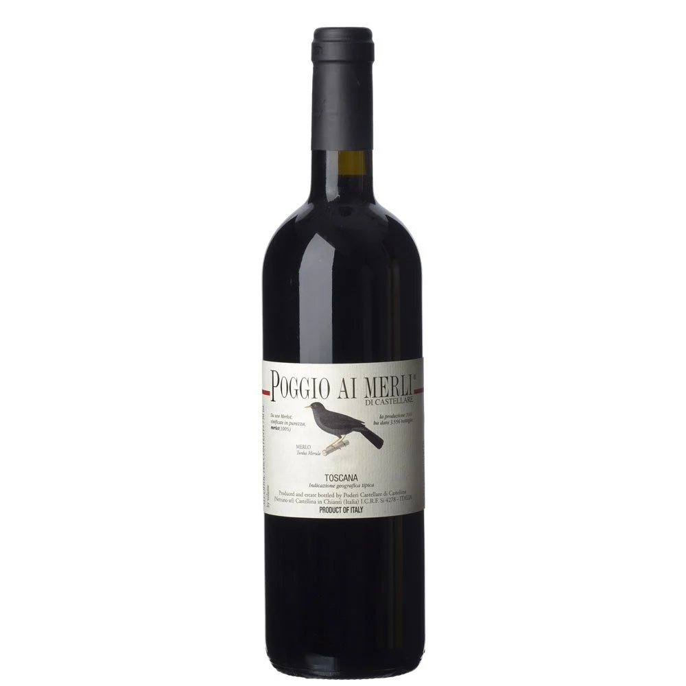 Toscana Merlot IGT "Poggio ai Merli" 2021 - Castellare di Castellina