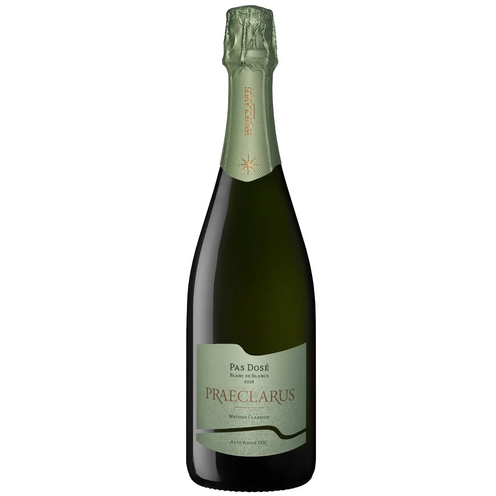 Alto Adige Spumante Metodo Classico Blanc de Blancs DOC Pas Dosé "Praeclarus" 2020 - Sankt Pauls