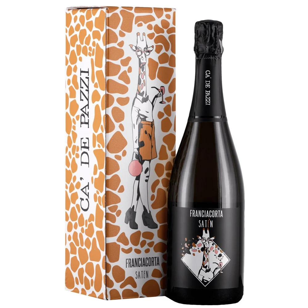 Franciacorta Saten Docg I Cà de Pazzi (astuccio) - Ca' de Pazzi