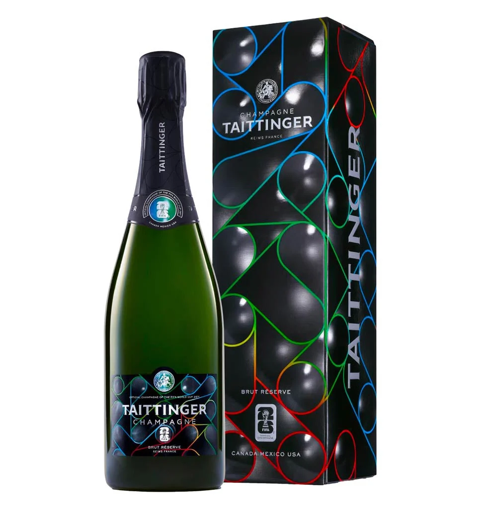 Champagne Brut FIFA Official Gift Box - Taittinger (astuccio)