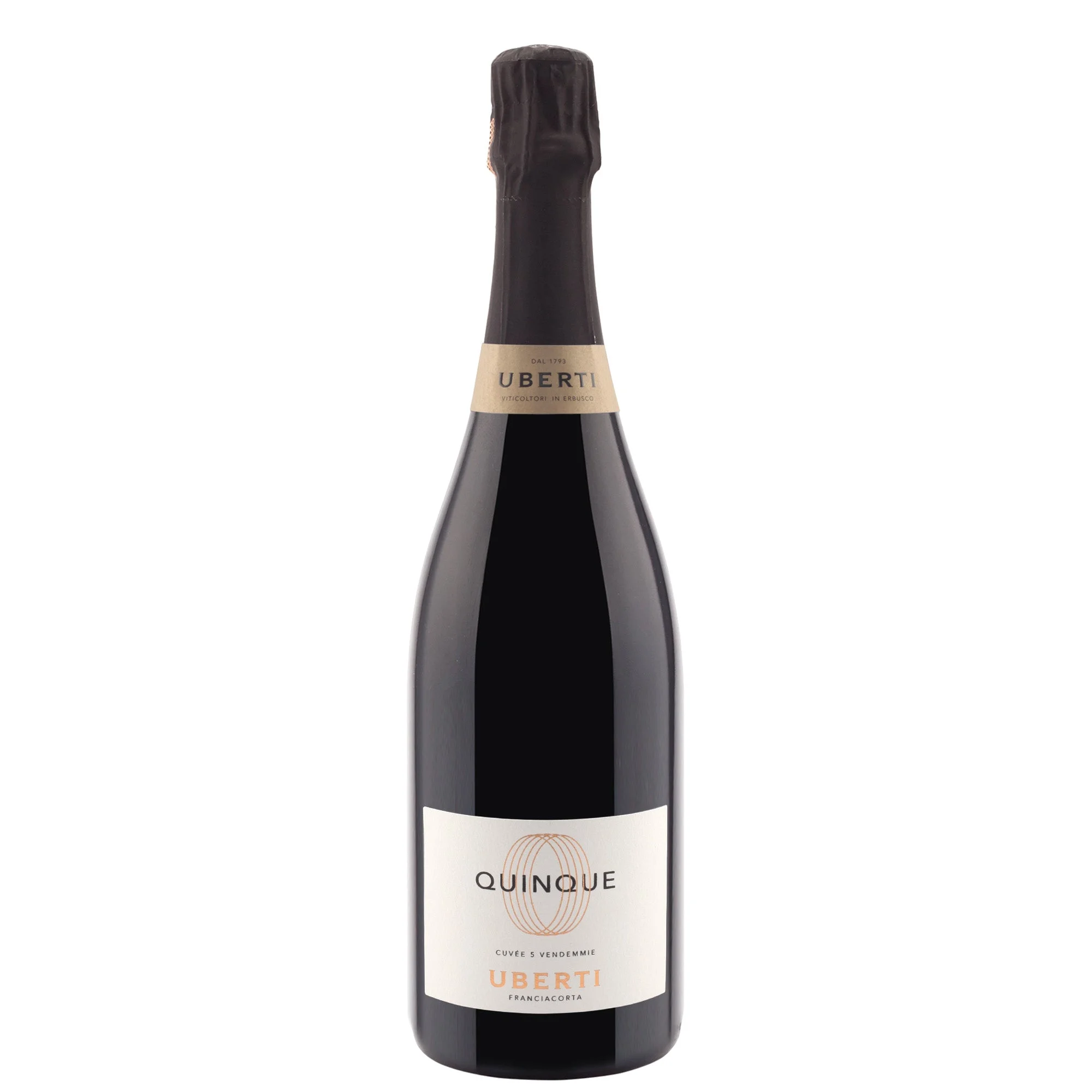 Franciacorta Extra Brut DOCG “Quinque” Cuvée 5 Vendemmie - Uberti