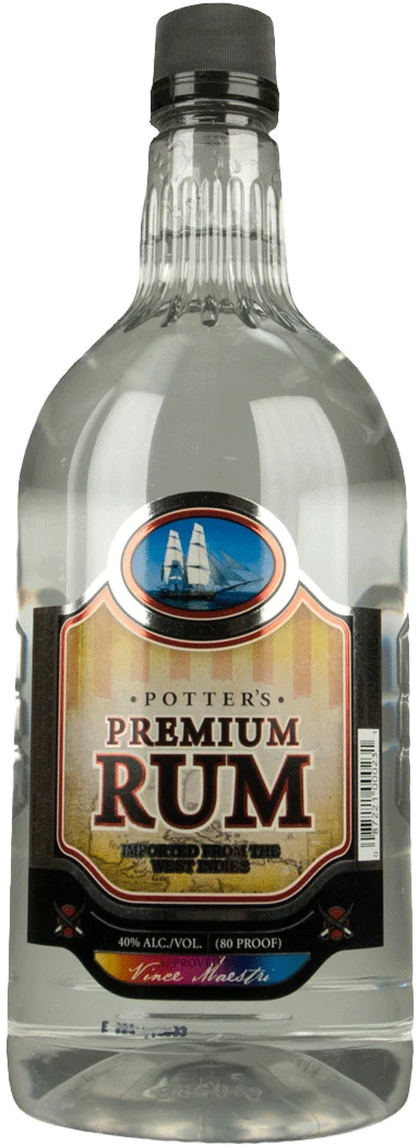 Ron blanco premium Potters