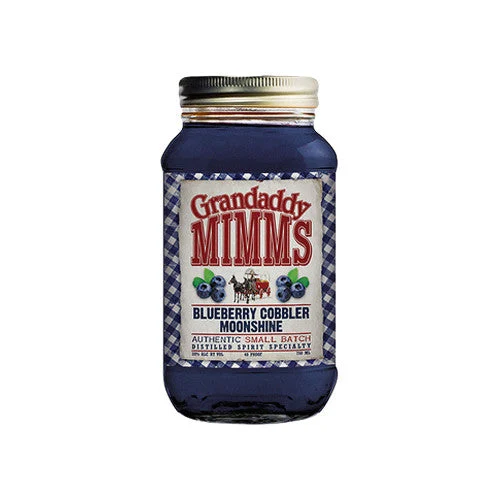 Grandaddy Mimms Blueberry Cobbler Moonshine - Vodka