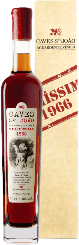 Aguardente São João Reserva Velhíssima 1966 - Garrafinhas