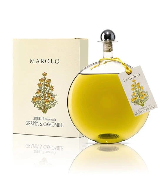 Marolo Grappa & Manzanilla, Licor Decantador Botella Luna