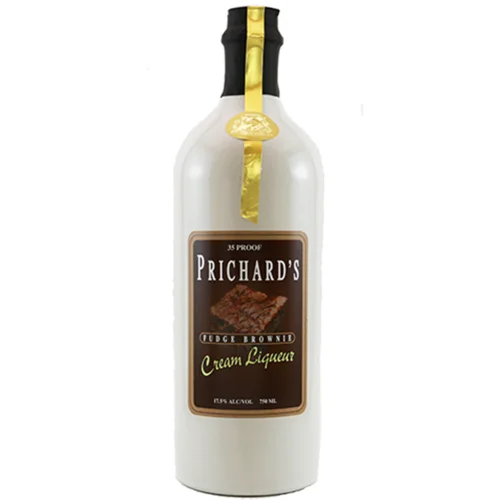 Licor de crema de brownie y caramelo de Prichard's